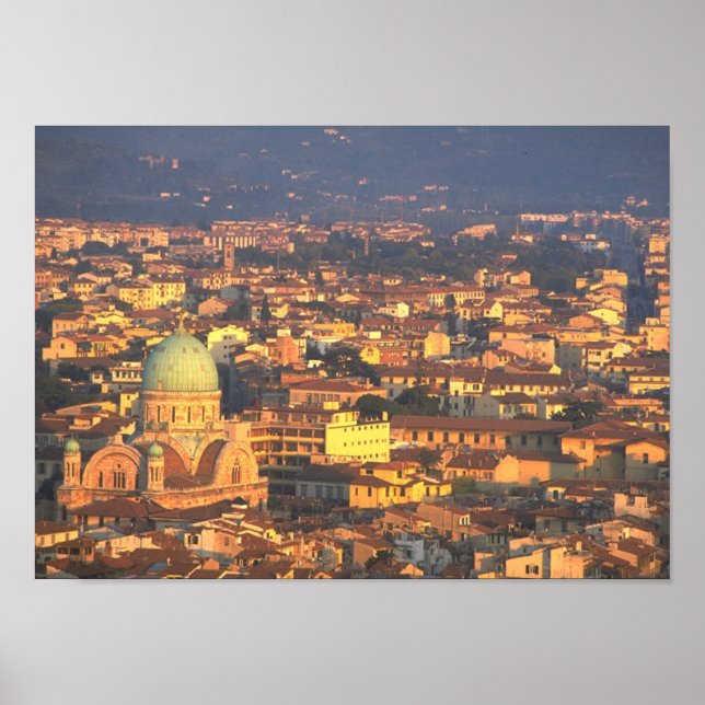 Skyline Florence Italien Poster (Framsidan)
