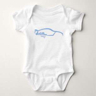 Skyline GTR Drift Baby - Blue T-shirt