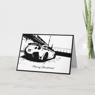 Skyline GTR-julkort för Helgdag Helgkort