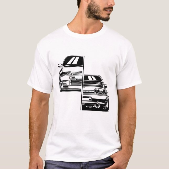 Skyline GTR R32 JDM T-Shirt (Framsida)