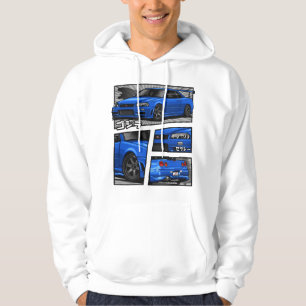 Skyline Gtr R34 Manga Älskare T-ShirtGTR R-34 Mang Hoodie