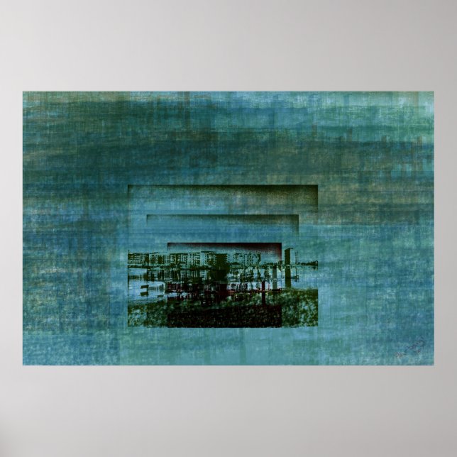 Skyline - Köpenhamnsbukten Poster (Framsidan)