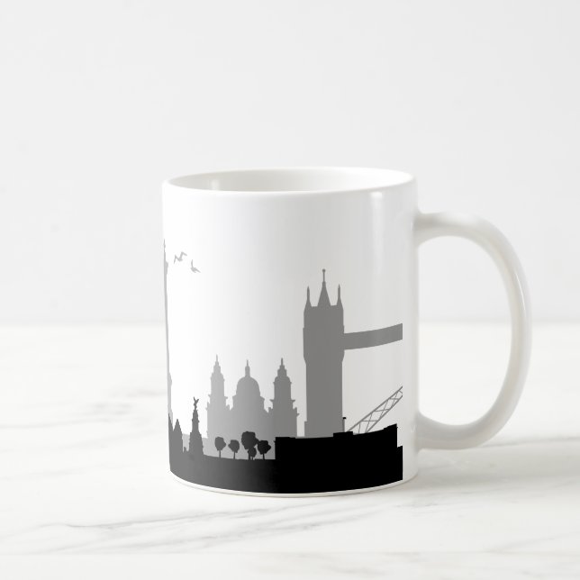 Skyline London Kaffemugg (Höger)