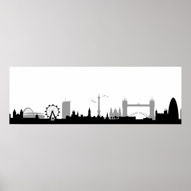 Skyline London Poster (Framsidan)