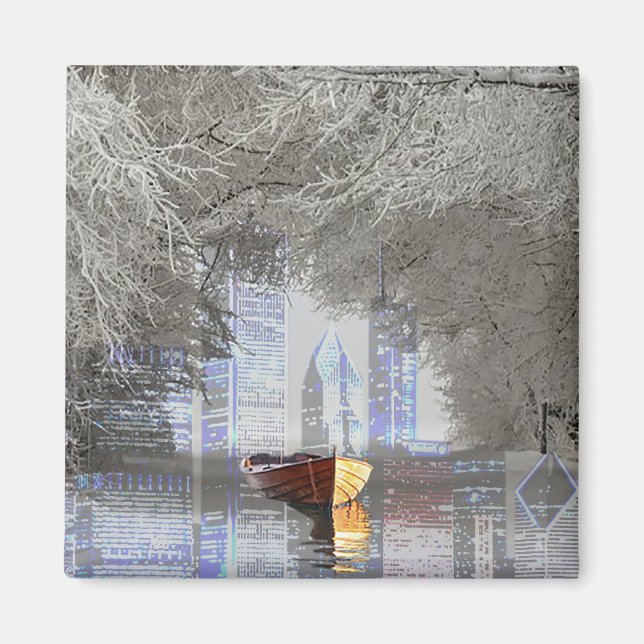 Skyline Magnet (Framsidan)