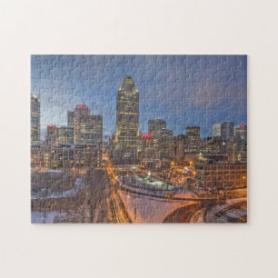 Skyline Montreal. Pussel