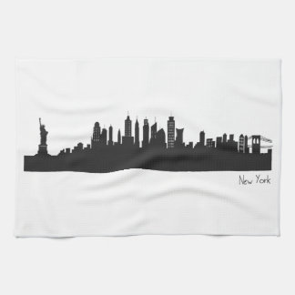 Skyline New York Kökshandduk