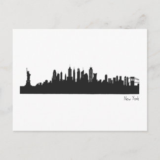 Skyline New York Vykort