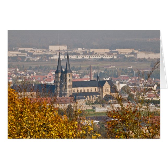 Skyline of Bamberg, Tysklandare Hälsningskort (Framsidan Horizontal)