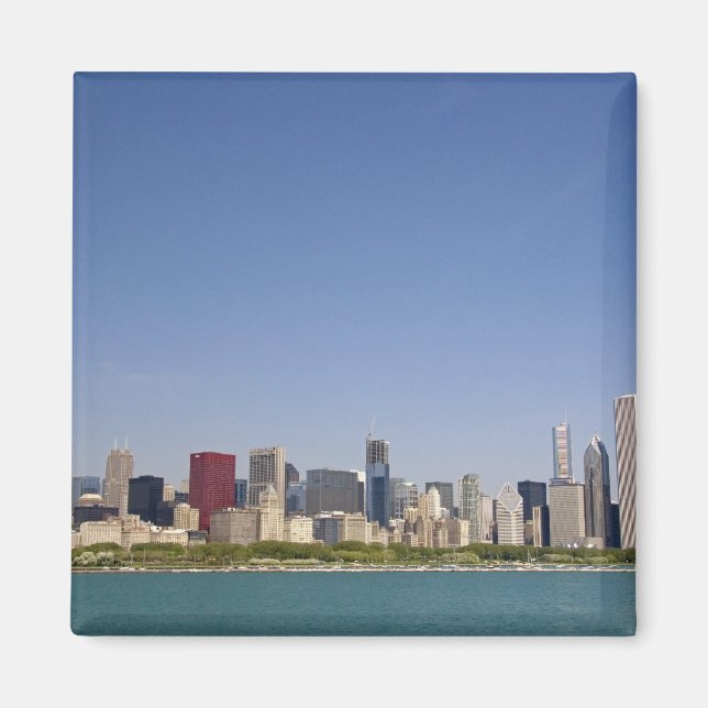 Skyline of Chicago, Illinois, USA. Magnet (Framsidan)
