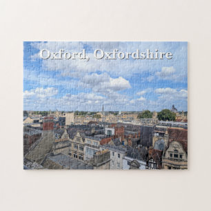 Skyline of Historic Oxford in Oxfordshire, Förenad Pussel