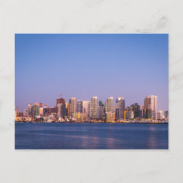 Skyline of San Diego Vykort