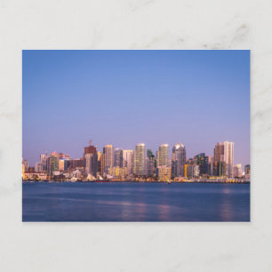 Skyline of San Diego Vykort