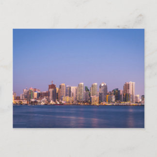 Skyline of San Diego Vykort