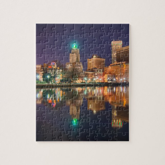 Skyline Providence Rhode island Pussel (Vertikal)