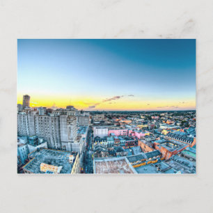 Skyline Sunset (New Orleans, LA) Vykort