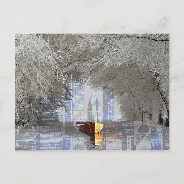 Skyline Vykort (Framsida)