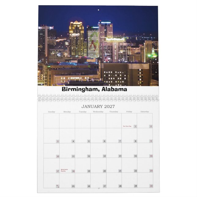 Skylines of the U.S.A. Kalender (Jan 2027)