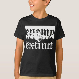 skylinewhiteungeskjorta av den slocknade fienden tee shirt