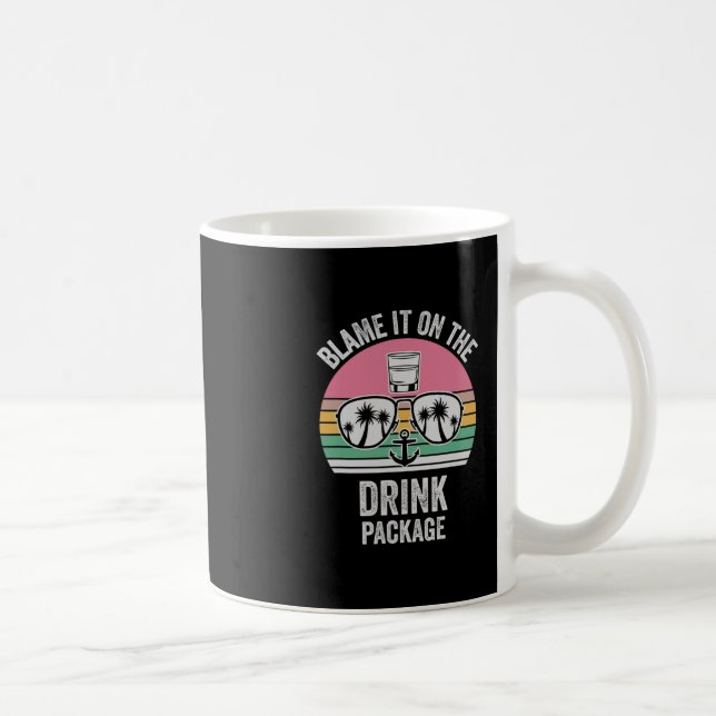 Skyll det på drinkpaketet 1  kaffemugg (Höger)