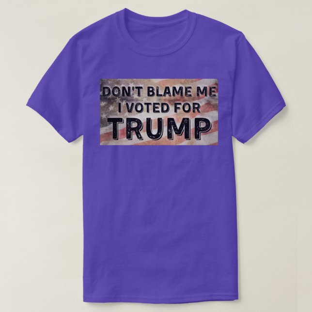 Skyll inte på mig ID för trumman T Shirt (Design framsida)