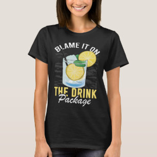 Skyll på drinkpaketet kryssningsresa Cru T Shirt