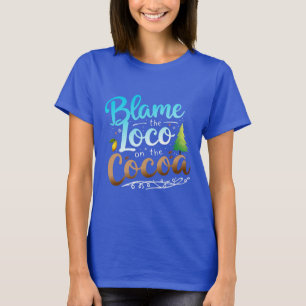 Skyll på galningen på coco t shirt