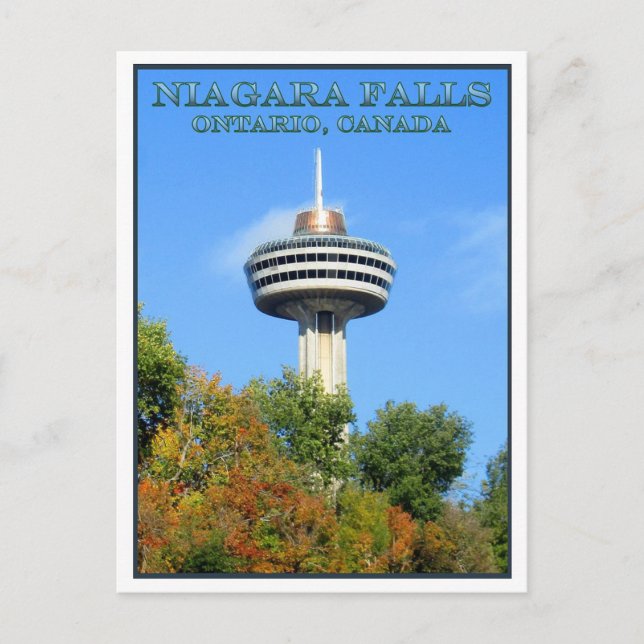Skylon Torn, Niagara Falls, Ontario Vykort (Framsida)