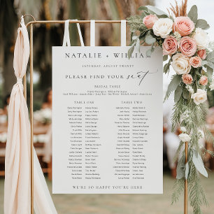 Skylt för 2-Bord-sätesdiagram för banketter