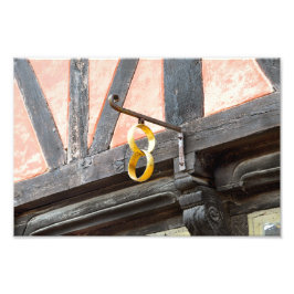 Skylt för historiskt danskt judenarkiv