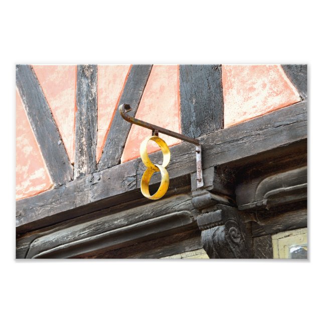 Skylt för historiskt danskt judenarkiv (Framsidan)