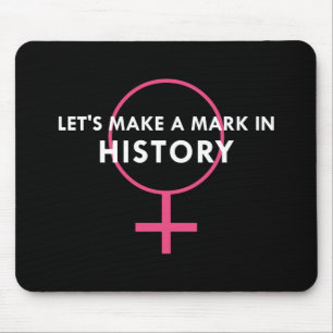 Skylt för kvinnlig Gender - markera i historikcita Musmatta