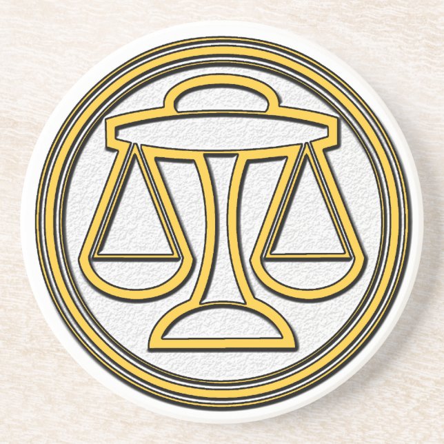 Skylt till Libra Underlägg Sandsten (Framsidan)
