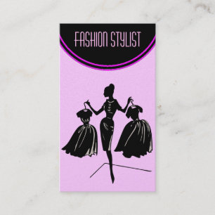 Skyltdockamodestylist Visitkort