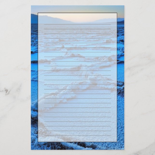 skymning Death Valley, Kalifornien Brevpapper (Framsida)