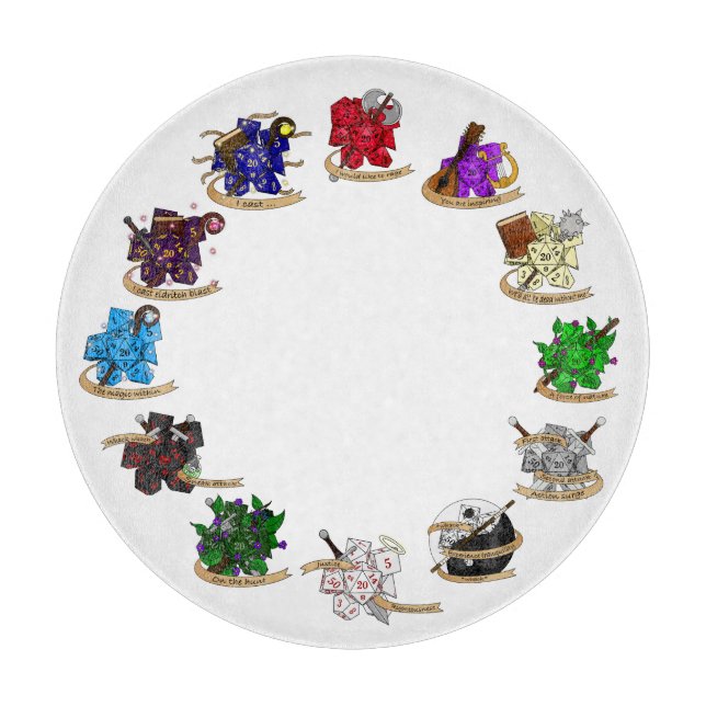 Skymning och drakmer av klass Dice-design (Framsidan)