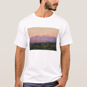 Skymning och Mount Washington i New Hampshire Tee