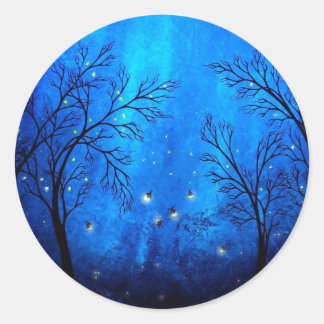 Skymning Runt Klistermärke