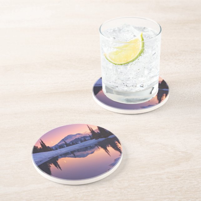 Skymning, Tarn och växande måne Underlägg Sandsten (Sidan)