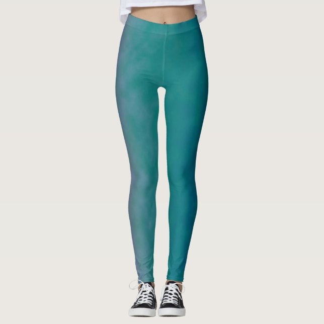 Skymning Under Vågorna Leggings (Framsida)