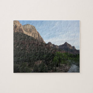 Skymning vid Canyon Junction i Zion National Park Pussel