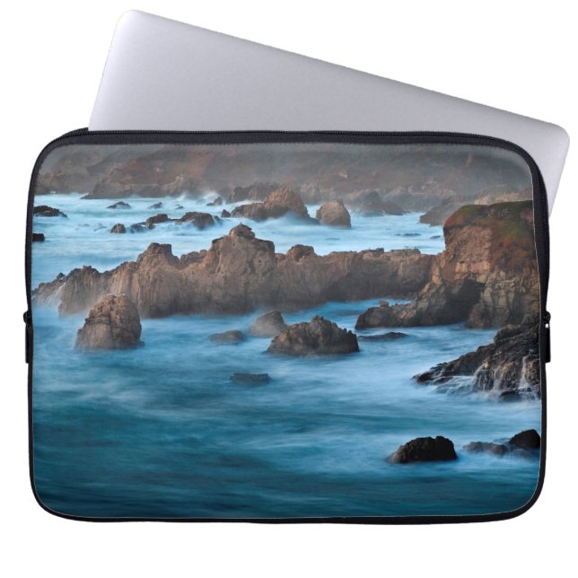 Skymning vid Soberanes Cove Laptop Fodral (Framsidan)