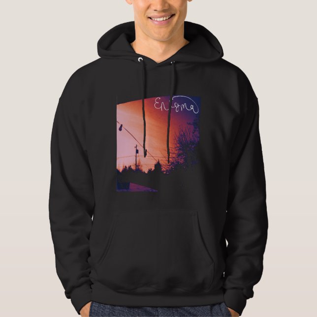 SkymningHoodie Sweatshirt Med Luva (Framsida)