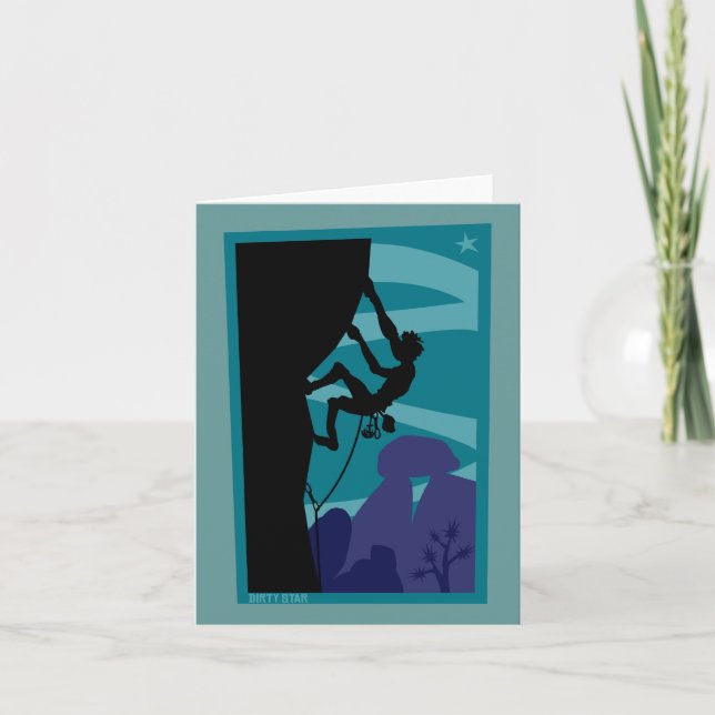 Skymningklättrarekort Kort (Framsida)