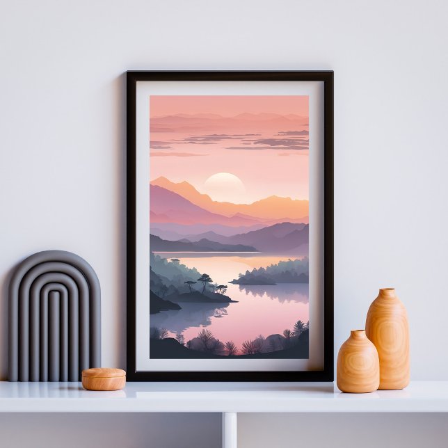 Skymningsflodens Horisonter Poster (Skapare uppladdad)