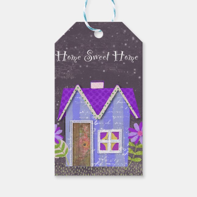 Skymningsgården (Periwinkle & Indigo) Presentetikett (Framsidan)