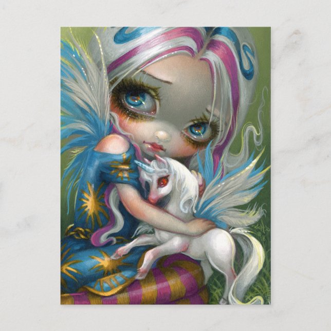 "Skymningsglädje" vykort (Framsida)