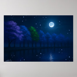 Skymningslandskapets ekon poster