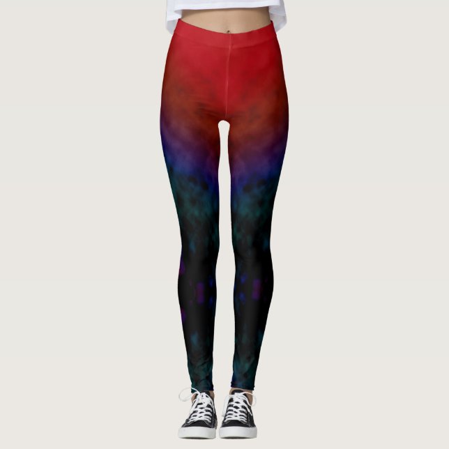 Skymningsnedstigning Leggings (Framsida)