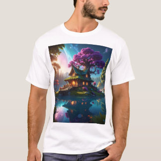 Skymningsstuga – Nyckfullhet och Under på en Skog  T Shirt